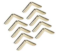 Socobeta Book Accessory, Concise and Simple 100Pcs Book Corner Protector Album Edge Guard 14x14x2.2mm for Making Notebooks Photo Albums, Menus