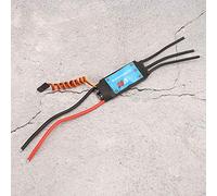 Socobeta Brushless ESC Power Electronic Speed Controller for RC Ship, Fast Response for RC Ship Underwater Propeller, 1pc (50A)