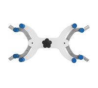 Socobeta Burette Clamp, Professional Iron Titration Clamp/Holder High Hardness Proof Experiment Accessory for School Factory for Technician for Laboratory Titration Table (#1)