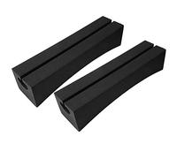 Socobeta "Car Roof Rack Bar Soft EVA Material Lightweight Universal for Surfboard Kayak Stand-up Paddle for Outdoor Black 2pcs