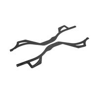 Socobeta Carbon Fiber RC Chassis Rail Low Center of Gravity Frame Rails for SCX10 PRO 2 Count