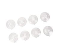 Socobeta Cat Bed Suction Cups Strong Replacement Suction Cups for Cat Window Perch Hammock PVC 8pcs 3.15" & 3.35" for Window Bed