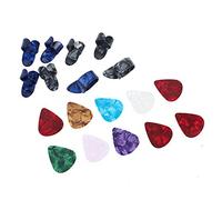 Socobeta Celluloid Guitar Picks with Metal Slider