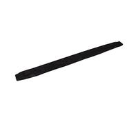Socobeta Chain Cover, Wide Flannelette Fabric Wire Application 60 Cm Length Dust Decoration for Cable (Black)