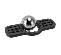 Socobeta Coffee Cooler Ball Stainless Steel Enhanced Flavor Reusable for Home Bar 1.5in Size (Black)