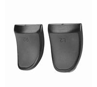 Socobeta Controller Extenders Buttons L2 R2 Controller Extenders Buttons Extension Trigger Soft Touch Extended Grips for (Black)