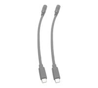 Socobeta DC to USB C Adapter Cable 100W Water Proof Plug Converter 20cm for Mini Dish Antenna Power Connection 2 Pack