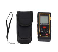 Socobeta Digital Distance Meter 0.05 to 60m 3mm with LCD Backlit Display Auto Calibration for Construction Engineering Surveying