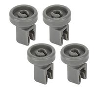 Socobeta Dishwasher Lower Rack Wheel Durable Replacement Part for AEG Favorit Privileg Zanussi, Easy to Install, 4pcs for Kitchen Hotel Restaurant