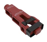 Socobeta Door Latch Installation Kit Efficient and Precise Mortise Tool for 1-3/4in 1-3/8in Thick Doors Compact Design (Red)