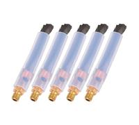 Socobeta Efficient Welding Seam Cleaner Brush with Brass Head for MIG TIG Spot Welds, 5PCS (M8)