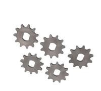 Socobeta Electric Scooter 420 Sprocket High Performance Motor Chain Wheel, 5pcs Steel Engine Sprocket 12x17mm for MY1020 High Speed Motor (11T)