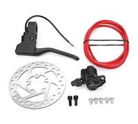 Socobeta Electric Scooter Accessories 120mm Disc Brake Rotor Set with Brake Line Handle Compatible with Xia Omi M365 Pro and Pro 2