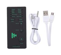 Socobeta External Sound Card Portable Mini Voice Changer Live Broadcast Sound Card For Mobile Phone PC (English Version)