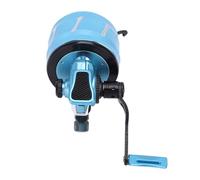 Socobeta Fishing Reel High Stability Inner Line Closed Reel for Extended Fishing Sessions Aluminum Alloy 120m Line Blue