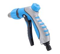 Socobeta Garden Hose Nozzle Sprayer Efficient High Pressure Water Nozzle for Watering Plants Lawn Car Washing Patio Pet 3 Way Plating