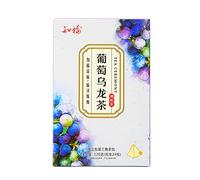 Socobeta Grape Oolong Tea 24pcs Cold Brew Fruit Tea Bags for Casual Drinks in The Morning and Afternoon Time Kitchen Home Appliances