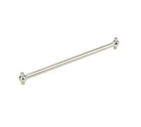 Socobeta High-Performance Steel Center Rear Driveshaft for Smooth Operation 96mm for LOSI 1/10 TENACITY Pro 4WD Brushless Car (Silver)