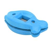 Socobeta Ice Skates Blade Sharpener Durable Lightweight Thin Roller Grinder Stone for Figure Skating Blades Black (Blue)