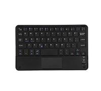 Socobeta Keyboard Ultra Slim 10m Effective Working Distance High grade Plastic Material with Touchpad Wireless Bluetooth for WindowsPCAndroid Tablet
