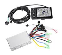 Socobeta LCD Display Electric Scooter Controller Kit 24V 48V 250W 350W Brushless Motor with Backlight Rainproof (36V/48V 350W)