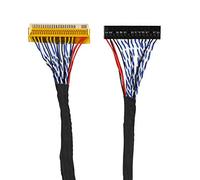 Socobeta LCD LVDS Cable Stable LCD Screen LVDS Cable, Strong LVDS Cable 30 Pin LVDS Cable 5PCS for PC for Computer for Laptop