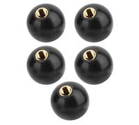 Socobeta M10 Ball Lever Knob with Copper Nut Replacement Parts for Machine Tools 5Pcs for Workshops
