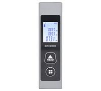Socobeta Measure Distance Meter 30m Digital Display Tool with Aspheric Optical Lens for Construction Measurement