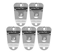 Socobeta Mic Hangup Clamp/Holder Sturdy Metal Structure Clamp/Holder with Screws for TM471 GM3688 5pcs Perfect Match for Hand Microphone Users Metal/45 * 30 * 10mm