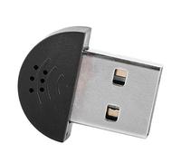 Socobeta Mini USB 2.0 Microphone High Speed for Computer PC black