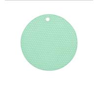 Socobeta Non Rubber Placemat Heat Resistant Round Table Mat for Cup Bowl [Kitchen,Party] (Medium size around 15.5cm)