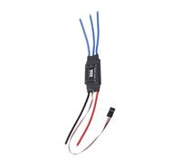 Socobeta One Way Brushless Electronic Speed Controller for RC Ship, Wide Application ESC for RC Ship, 1pc (30A)