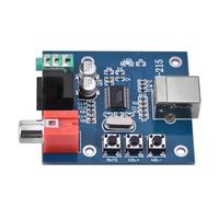 Socobeta PCM2704 Decoder Board External HiFi Sound Card Portable USB Decoder Board 3.5mm Analog Output F/PC