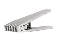 Socobeta Portable Badminton Racket Stringing Clamp Lightweight Clamp for Fast Stringing On-the-go for Badminton Players Stainless Steel