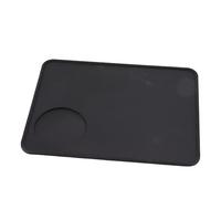 Socobeta Precise Coffee Tamping Mat Food Grade Non Slip Tamper Pad for Home Kitchen Coffee Shop, Silicone Machine Station for Household Barista, 7.8 X 5.9 X 0.2 Inch