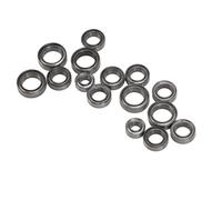 Socobeta RC Car Bearing Set, Long Service Life Low Friction RC Ball Bearing Lightweight for Remote Control Vehicle