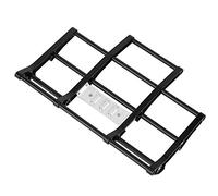 Socobeta RC Car Bumpers, RC Front Bumper Replacement Easy To Assemble Aluminum Alloy Corrosion Resistant Fine Processing for Tamiya King Hauler Globe Liner 1/14 Cars (N10210BL Black)