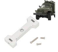Socobeta Rc Car Upgrade Parts Rc Replacement Rear Beam Metal Beam for 1/16 4Wd 6Wd Truck Silver for Wpl Truck for Wpl C14, C24, B14, B24, B16