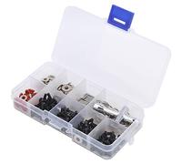 Socobeta RC Metal Screw Accessory Replacement Kit Durable for 1/8 1/10 Remote Control Car;Portable RC Accessories