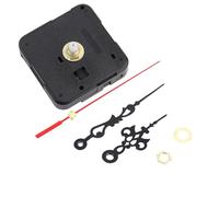 Socobeta Replacement Black Quartz Clock Movement Kit with Parts for Clock Repair and Making