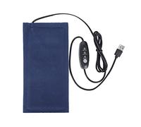 Socobeta Reptiles Heating Mat, USB Power Supply Adjustable Temperature with 3 Gears, Seamless Edge for Lizards and Other Reptiles Pets (S)