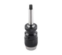 Socobeta Self Tighten Keyless Lathe Drill Chuck with MT2-JT3 Arbor Set, 1-16mm Capacity Chuck for Lathes, Good Metal Texture for Comfortable Clamping