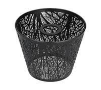 Socobeta Shadow of The Table Lamp, Wrought Iron Lamp Scale and Wonderful Strong Shadow Transmission of Light Light (Black)