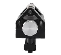Socobeta Sharpening Guide for Wood Chisels and Planes Compact Adjustable Angle Fixed Honing Tool Portable Aluminum Alloy 1 Unit (Black)