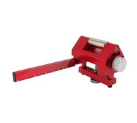 Socobeta Sharpening Guide for Wood Chisels and Planes Compact Adjustable Angle Fixed Honing Tool Portable Aluminum Alloy 1 Unit (Red)