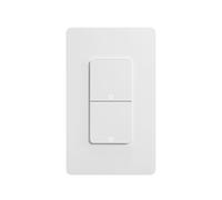 Socobeta Smart WiFi Glass Switch Remote Control Light Switch for Efficient Home Management Suitable for Smart Homeowners White 4.6x2.8x1.4 Inch (2 Way)
