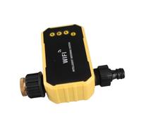 Socobeta Smart WiFi Water Timer with Solar Panel for Garden Hose, Rain Sensor Functionality, Automatic Irrigation Controller for Yard, ABS Material