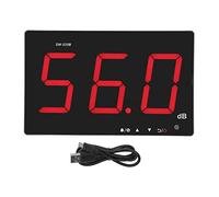 Socobeta Sound Level Meter Decibel Reader Noise Detector 30-130dB Range with Data Storage Alarm Function for Home Office Classroom