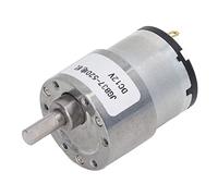 Socobeta Speed Reduction DC Gear Motor for Aircraft Models, DC 12V Metal Gear Motor with Excellent Materials (107RPM)