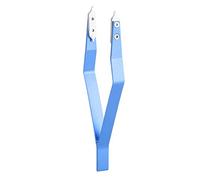 Socobeta Spring Bar Removal Tweezers ,V Shaped Head Ergonomic Spring Bar Tweezer Tool Portable for Home Watch Shop